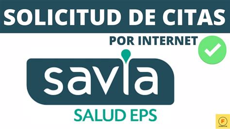 Cómo Pedir una CITA por INTERNET en Savia Salud EPS